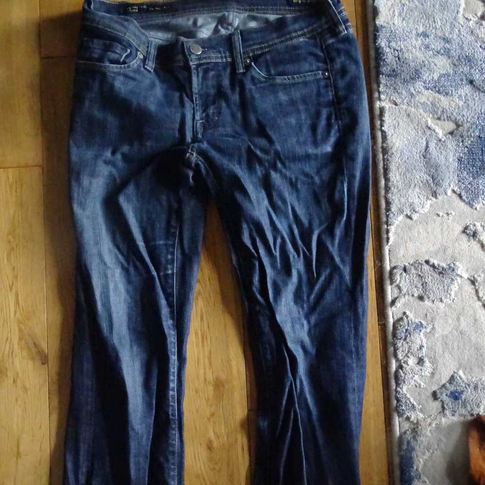 CITIZENS OF HUMANITY JEANS  LOW WAIST FLARE 28X32